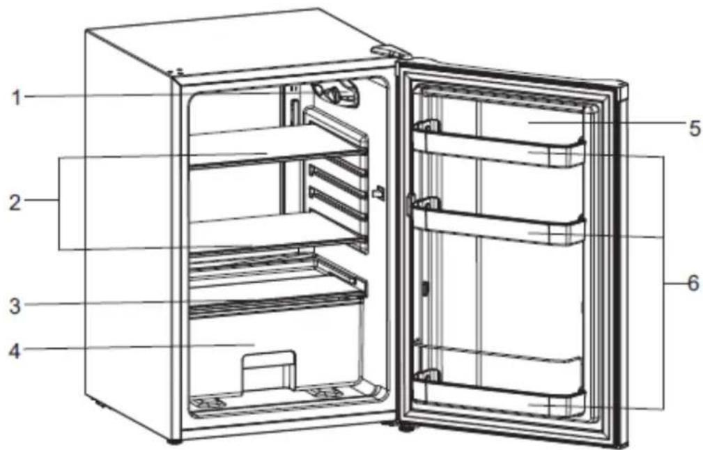 FRIGELUX RTT127NE - PRODUCT DESCRIPTION - 1