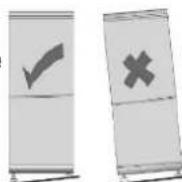 FRIGELUX CA175XE - Leveling the appliance - 1