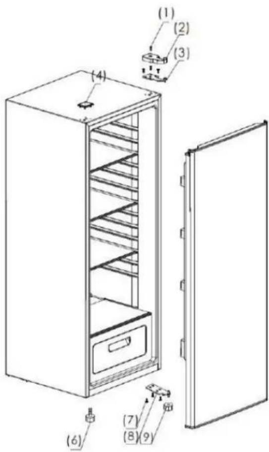 FRIGELUX CA175XE - Avvertimento : - 1