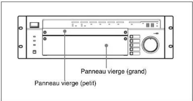 Panneau vierge (grand) Panneau vierge (petit)