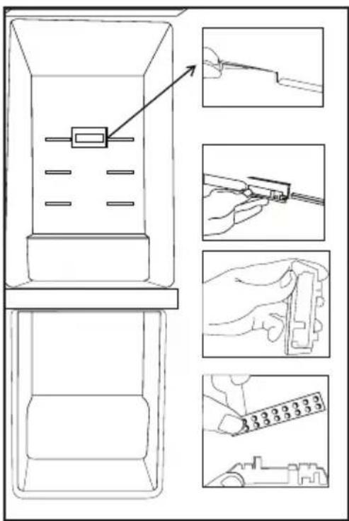 BLOMBERG BRFB1046SS - Description and cleaning of odor filter: (\*Depend on model) - 1