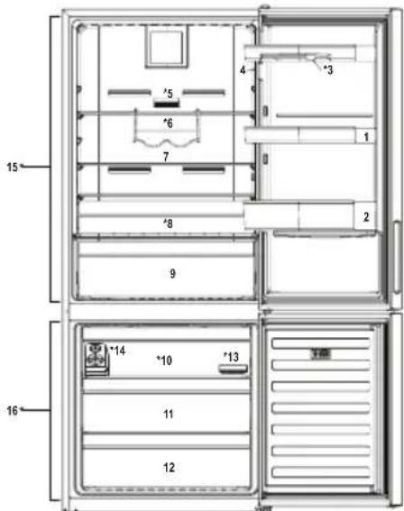 BLOMBERG BRFB1046SS - Your Refrigerator - 1
