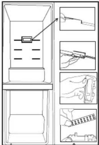 BLOMBERG BRFB1046SS - Description et nettoyage du filtre à odeurs : en option \* - 1