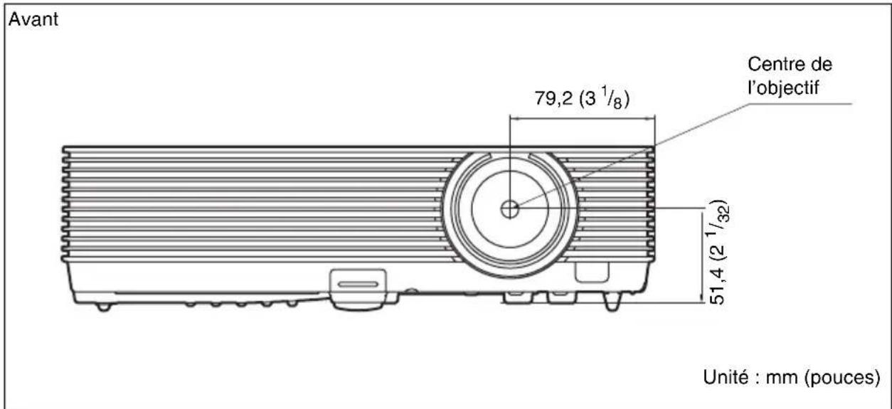 SONY VPL-DX270N - Dimensions - 3