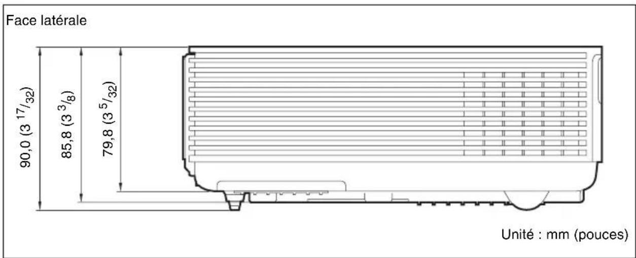 SONY VPL-DX270N - Dimensions - 4