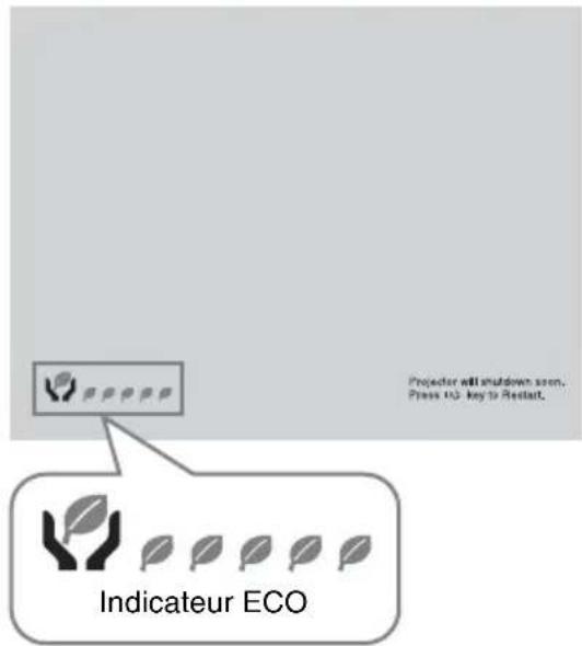 SONY VPL-DX270N - Indicateur ECO - 1