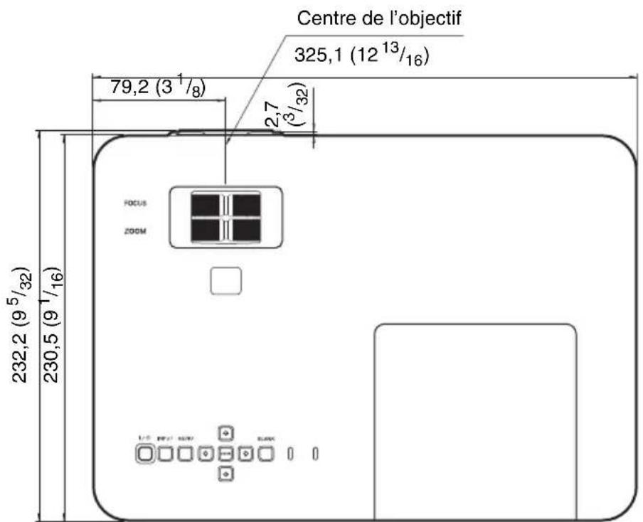 SONY VPL-DX270N - Dimensions - 2