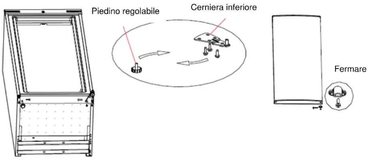 FRIGELUX RA235XE - Modificare di sensi di il trasporta - 2