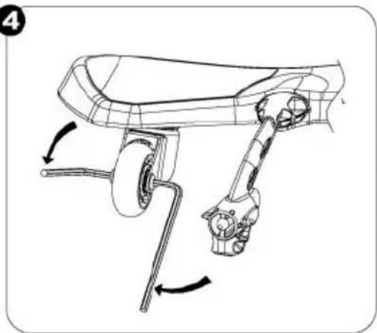 JD Bug Cool Carver - ■ Remplacer les roues et roulement - 4