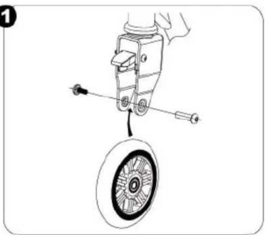JD Bug Cool Carver - ■ Remplacer les roues et roulement - 1