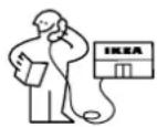 IKEA TILLREDA 605.787.29 - Slik när du oss hvis du trenger service - 1