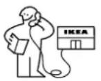IKEA TILLREDA 605.787.29 - Kako nas kontaktirati, če potrebujete naše storitve - 1