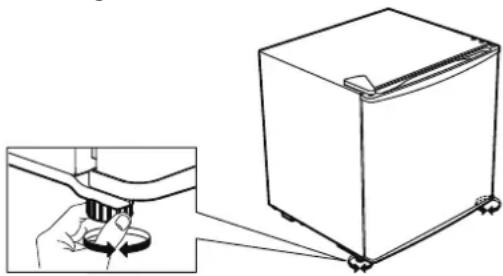 IKEA TILLREDA 605.787.29 - Nivellieren des Produkts - 1