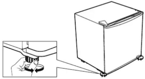 IKEA TILLREDA 605.787.29 - Het apparaat waterpas stellen - 1