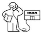 IKEA TILLREDA 605.787.29 - Punkty serwisowe wyznaczone przez IKEA - 1