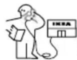 IKEA LAGAN 005.728.48 - for vores service - 1