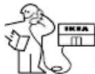 IKEA LAGAN 005.728.48 - IocnerapaHTnHoe 06cJyXmBaHne JIg 6bITOBOJI TEXHNKNI KEA. - 1