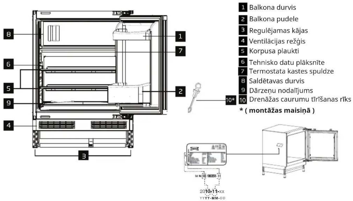 IKEA TYLLSNÄS 105.683.51 - Izstrādājuma apraksts - 1