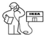 IKEA FORSNÄS 005.729.90 - Slik när du oss hvis du trenger service - 1