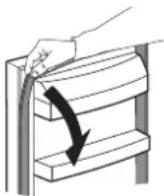 IKEA FORSNÄS 005.729.90 - Pulizia della guarnizione dello sportello - 1