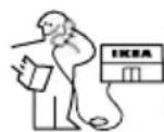 IKEA LAGAN 205.728.52 - for vores service - 1