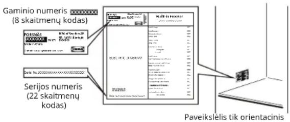 IKEA FORSNÄS 605.729.92 - Pries kreipdamiesi j garantinj aptarnavim: - 1
