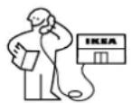 IKEA FORSNÄS 605.729.92 - Kā sazināties, ja nepiečiesami mūsu pakalpojumi - 1