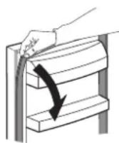 IKEA FORSNÄS 605.729.92 - Limpieza de las juntas de la puerta - 1