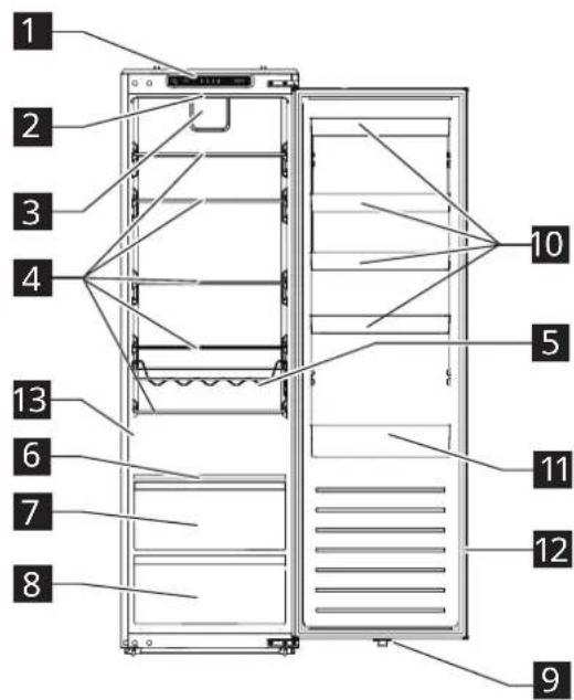 IKEA FORSNÄS 705.729.82 - Beskrivelse af produktet - 1