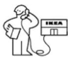 IKEA FORSNÄS 705.729.82 - Kako nas kontaktirati, če potrebujete naše storitve - 1
