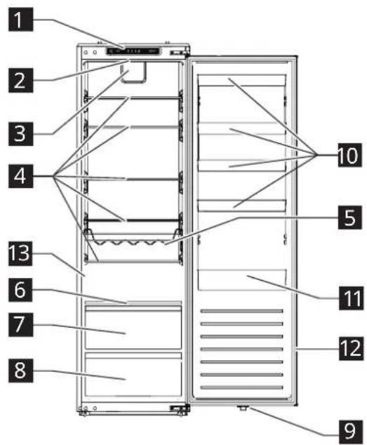 IKEA FORSNÄS 705.729.82 - Beskrivning av produkten - 1