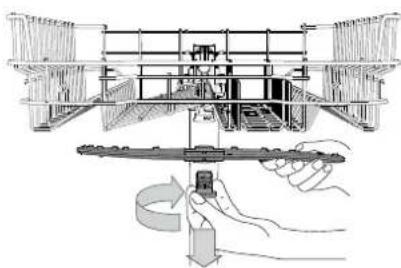 IKEA RÅGLANDA 005.680.35 - Reinigung der Sprüharme - 1