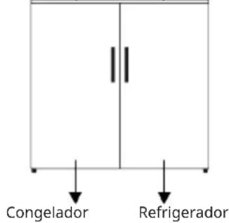 IKEA TYNNERÅS 105.679.50 - Instalação dos produtos do refrigerador e do congelador lado a lado - 1