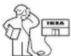 IKEA TYNNERÅS 105.679.50 - Как связаться с нами при необходимости обслуживания - 1