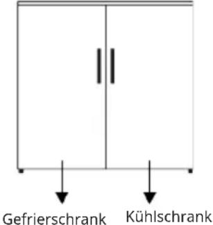 IKEA TYNNERÅS 105.679.50 - Installation von Kühl- und Gefriergeräten nebeneinander - 1