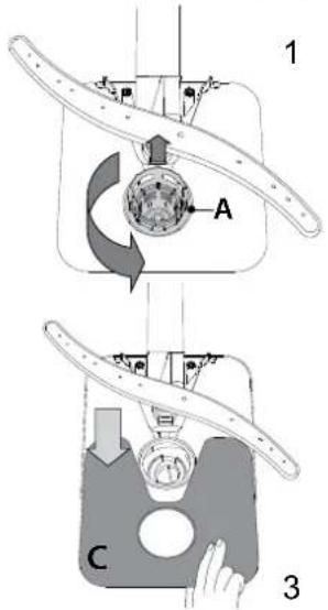 IKEA LAGAN 005.680.16 - Cleaning the filter assembly - 1