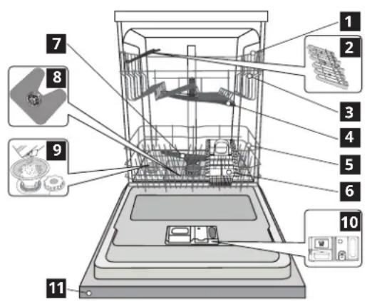 IKEA LAGAN 005.680.16 - CLEANING AND MAINTENANCE - 1