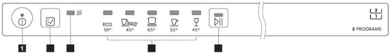 IKEA LAGAN 005.680.16 - Panneau de commande - 1