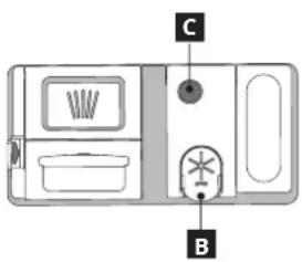 IKEA LAGAN 005.680.16 - Riempimento del distributore di brillantante - 1