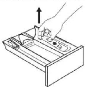 IKEA TVÄTTAD 205.788.11 - Reinigen der Waschmittelschublade und Schubladenaufnahme - 2