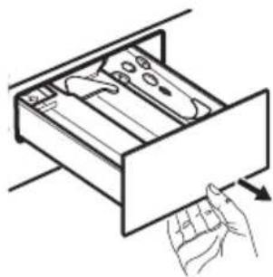 IKEA TVÄTTAD 205.788.11 - Encher o detergente e aditivos - 4