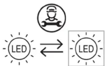 IKEA FORSNÄS 305.729.84 - Substituir a lampada - 1