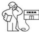 IKEA FORSNÄS 305.729.84 - Yhteydenotot palvelua tarvittaessa - 1