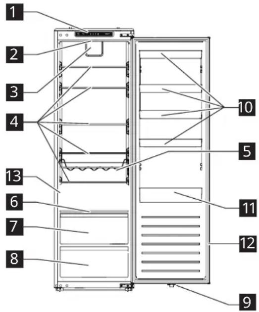 IKEA FORSNÄS 305.729.84 - Descrição geral do produits - 1