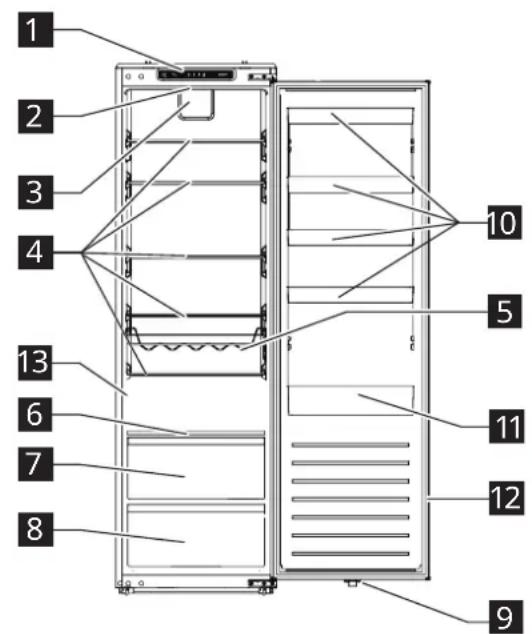 IKEA FORSNÄS 305.729.84 - Descrizione del prodotto - 1