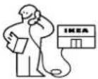 IKEA FORSNÄS 305.729.84 - Slik nár du oss hvis du trenger service - 1
