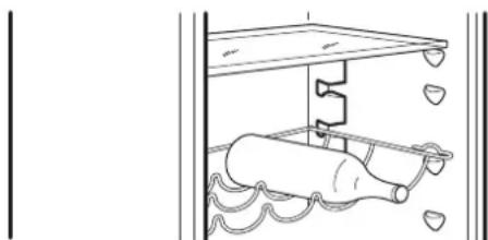 IKEA FORSNÄS 305.729.84 - Stojan na flase - 1