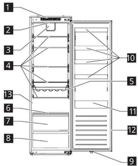 IKEA FORSNÄS 305.729.84 - Tuotteen yleiskuvaus - 1
