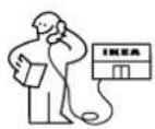 IKEA FORSNÄS 305.729.84 - Hió sérstaka PJONUSTUBORD heimilistækja frá IKEA - 1