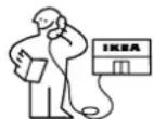 IKEA HÅLLNÄS 005.728.67 - Як звернутися до нас за обслуговуванням - 1